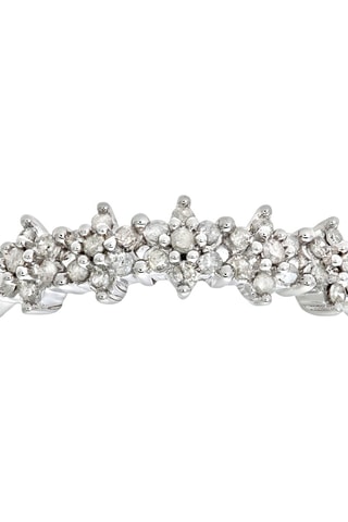 Anillo   Oro blanco y diamantes