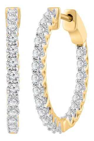 Criollas - Oro amarillo y diamantes