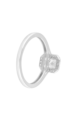 Anillo - Oro blanco y diamantes