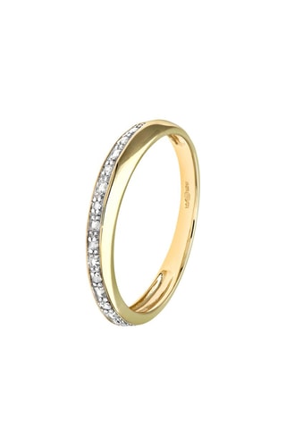 Alianza Oro amarillo y diamantes