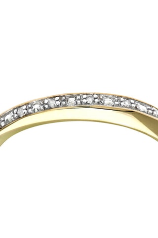 Alianza Oro amarillo y diamantes
