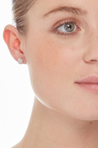 Dormilonas Oro blanco y diamantes