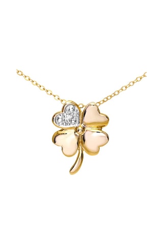 Collar Oro amarillo y diamante