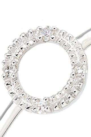 Anillo Oro blanco y diamantes