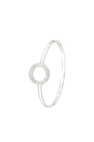Anillo Oro blanco y diamantes