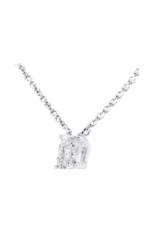 Collar Oro blanco y diamantes