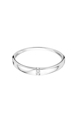 Anillo Oro blanco y diamantes