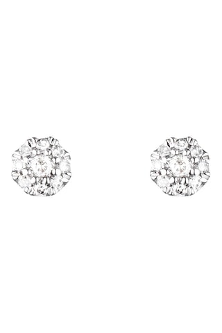 Oorbellen Idylle Witgoud en Diamanten