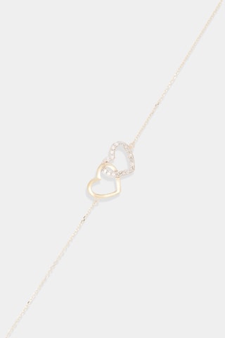 Armband Jamais sans Toi Geelgoud en Diamanten
