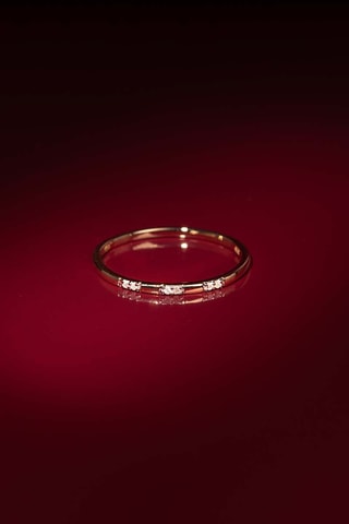 Ring Pour Toujours Geelgoud en Diamanten
