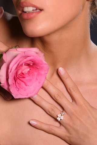 Ring Poetica Geelgoud en Diamanten
