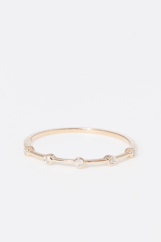Ring Ensemble Geelgoud en Diamanten