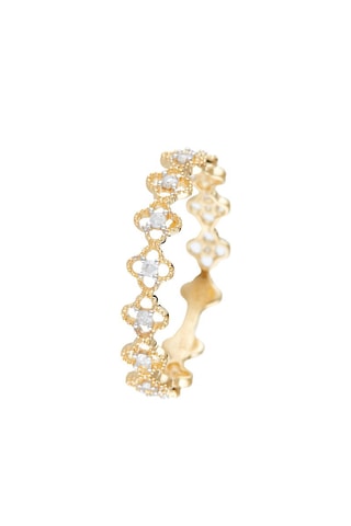 Bague Alicante - Geelgoud en Diamanten