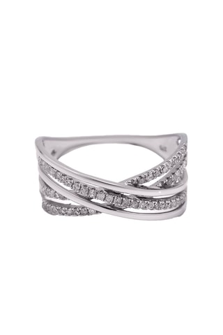 Bague Lampang - Witgoud en Diamanten