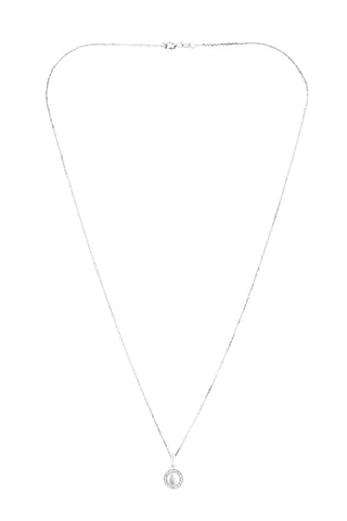 Ketting en Hanger Bergame Witgoud en Diamanten