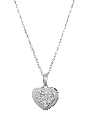 Pendentif Bébé d'amour - Or blanc et diamants