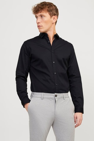 Chemise slim - Noir 