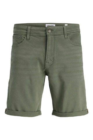 Short en jean - Kaki
