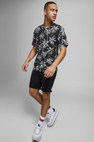Bermuda en jean - Noir