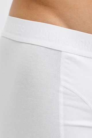 3 boxers en coton biologique - Blanc