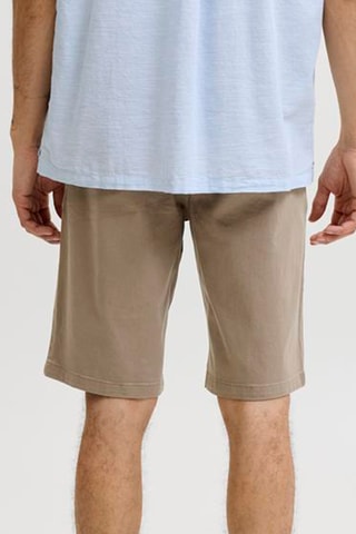 Short regular en coton biologique - Beige