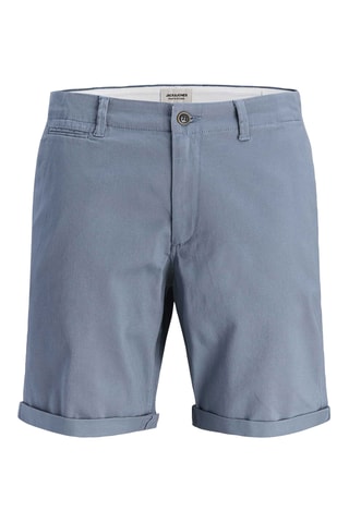 Short regular en coton biologique - Bleu cobalt