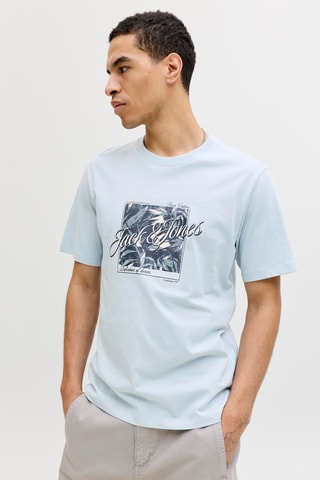 T-shirt regular - Ciel