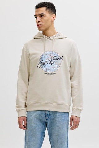 Sweat à capuche - Beige