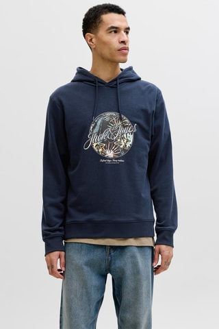 Sweat à capuche - Bleu marine