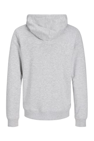 Sweat à capuche - Blanc chiné