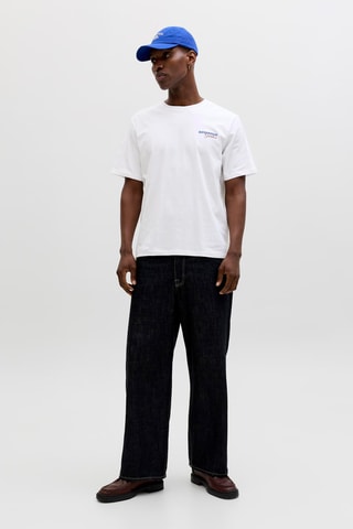 T-shirt relaxed - Blanc
