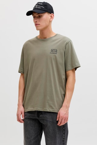 T-shirt relaxed - Kaki