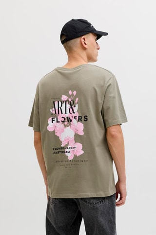 T-shirt relaxed - Kaki