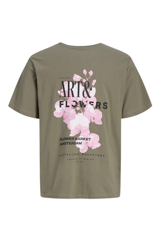 T-shirt relaxed - Kaki