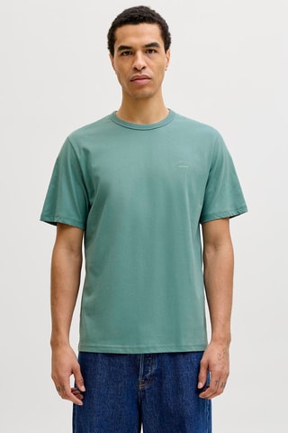 T-shirt regular en coton biologique - Bleu clair