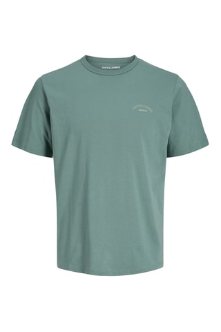 T-shirt regular en coton biologique - Bleu clair