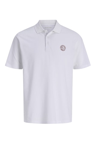 Polo regular - Blanc