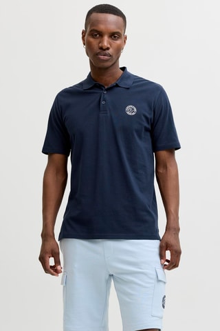 Polo regular - Bleu marine