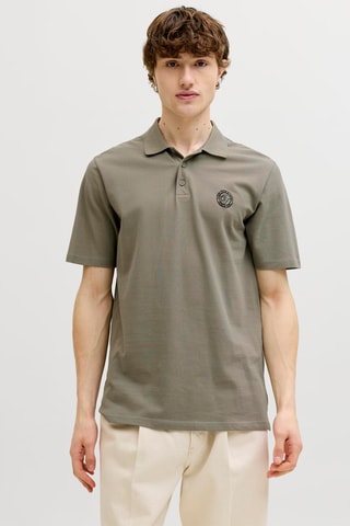 Polo regular - Kaki