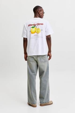 T-shirt loose - Blanc