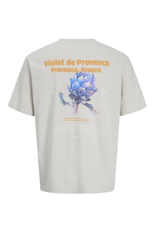 T-shirt loose - Gris clair