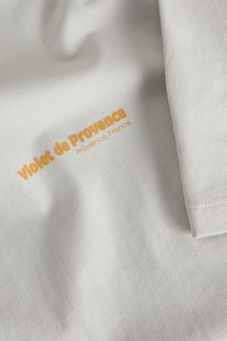 T-shirt loose - Gris clair