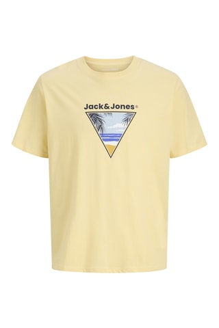T-shirt relaxed - Jaune
