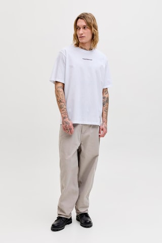 T-shirt relaxed - Blanc