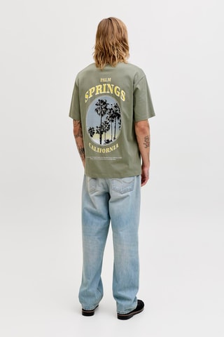 T-shirt relaxed - Kaki