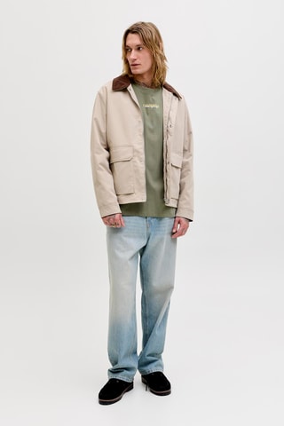 T-shirt relaxed - Kaki