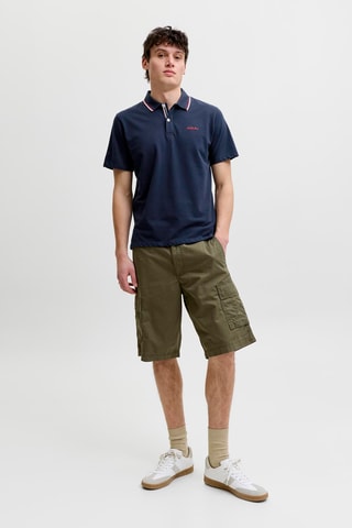 Polo regular - Bleu marine