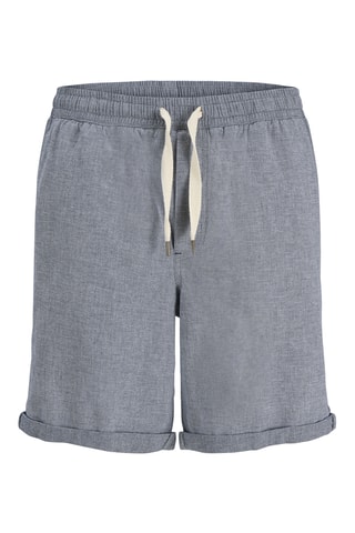 Short relaxed - Bleu marine chiné