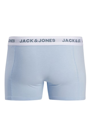 3 boxers en coton biologique - Gris et vert foncé