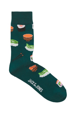 3 paires de chaussettes - Ciel et vert